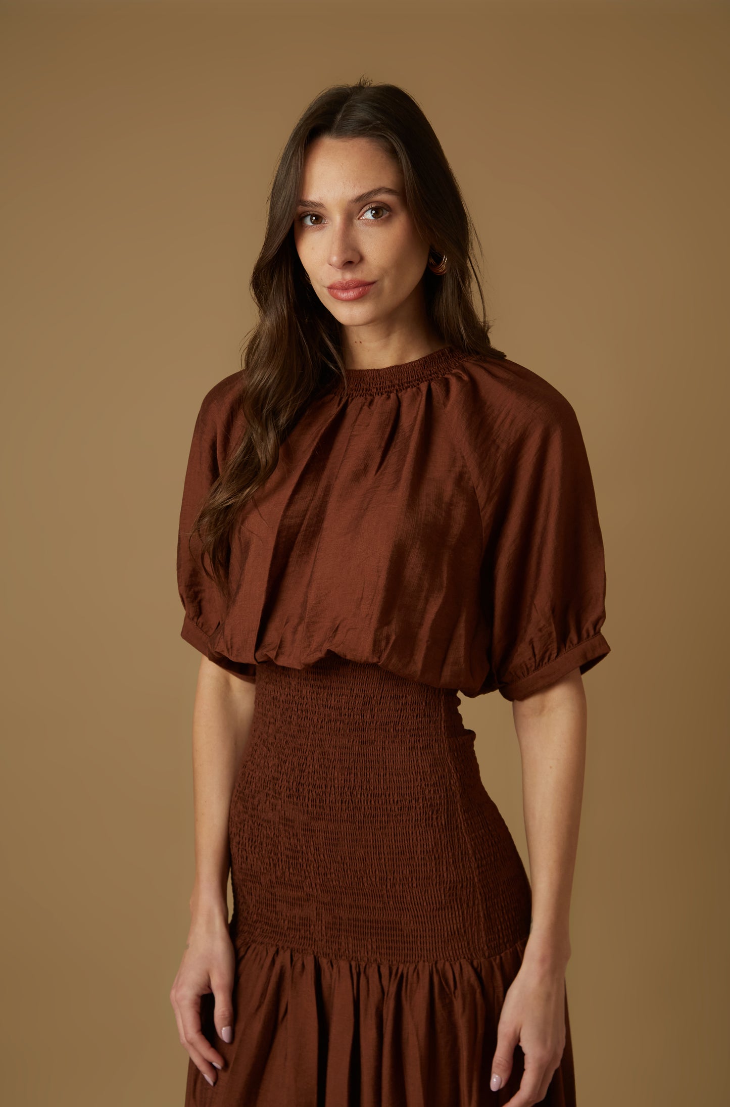 Vestido Rosewood Marron