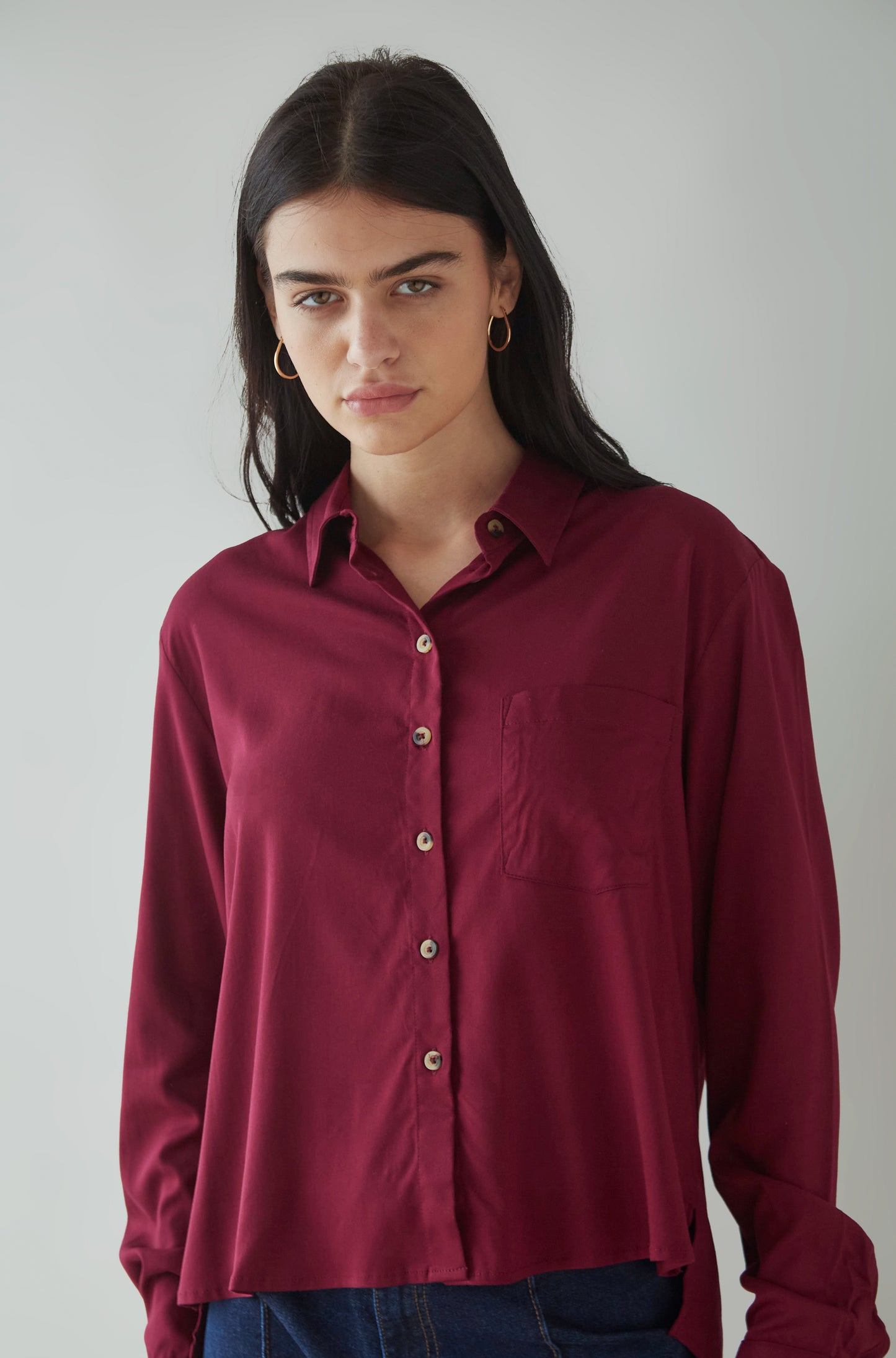 Blusa Ember Guinda