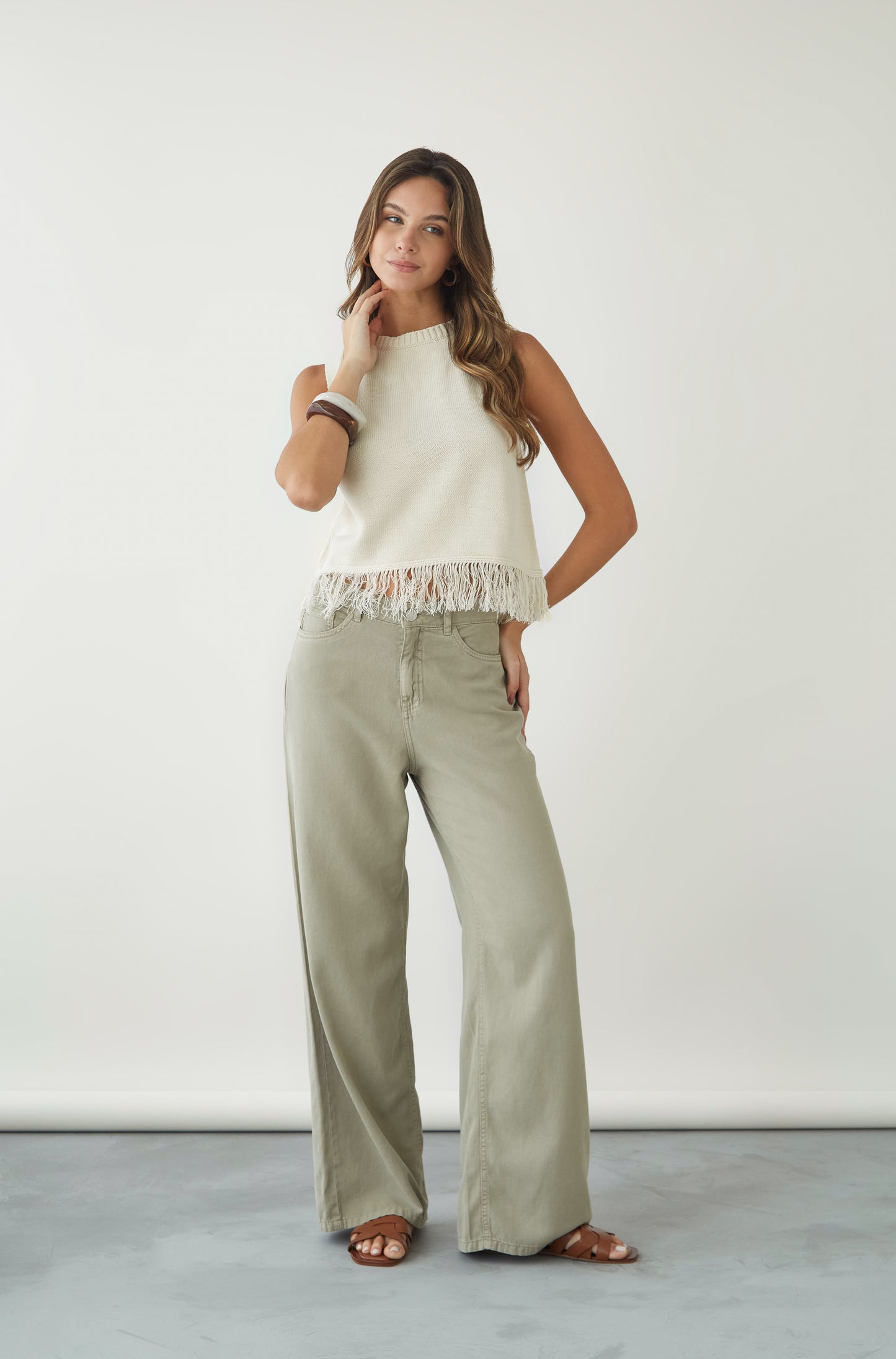 Chaleco Daylight Crema