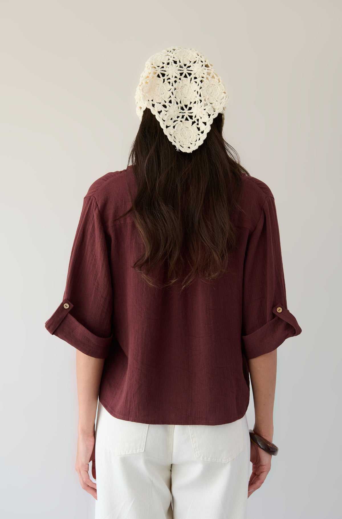 Blusa River Marron