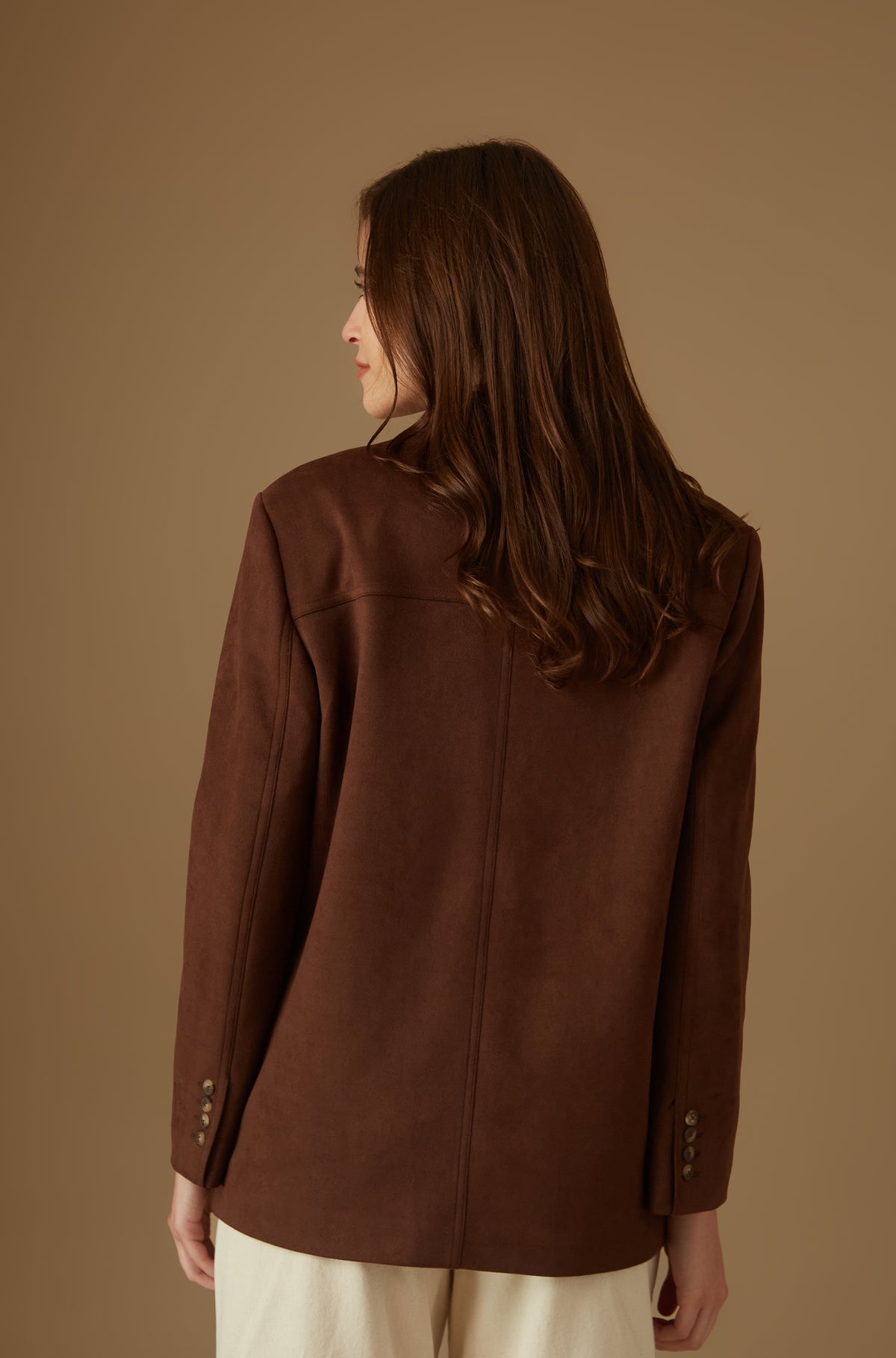 Blazer Denis Marron