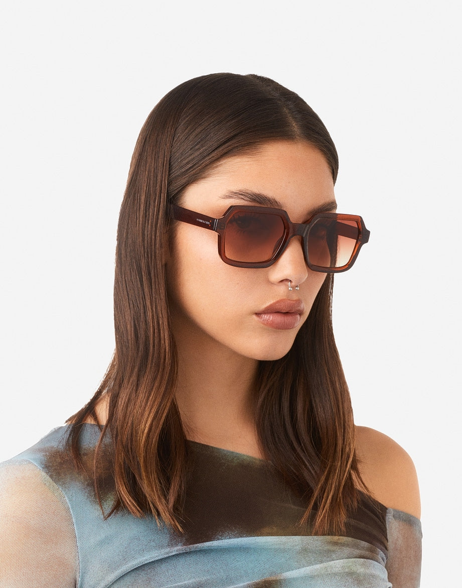 Lentes Minimal Max - Brown Terracota