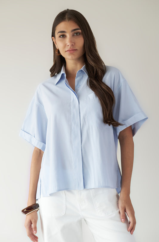 Blusa Aubrey Celeste