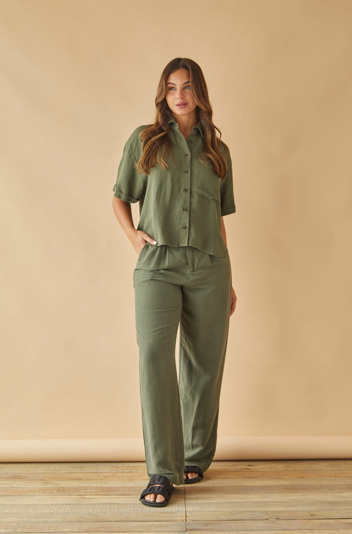 Pantalon Milena Verde