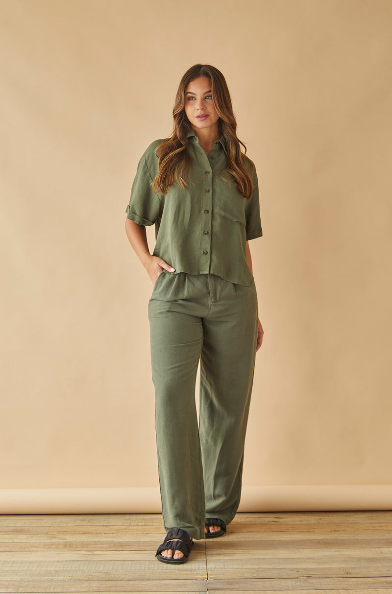 Pantalon Milena Verde