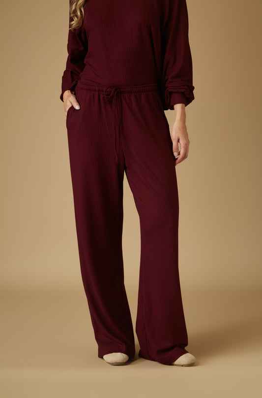 Pantalon Becker Guinda