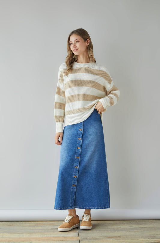 Falda Clemence Azul