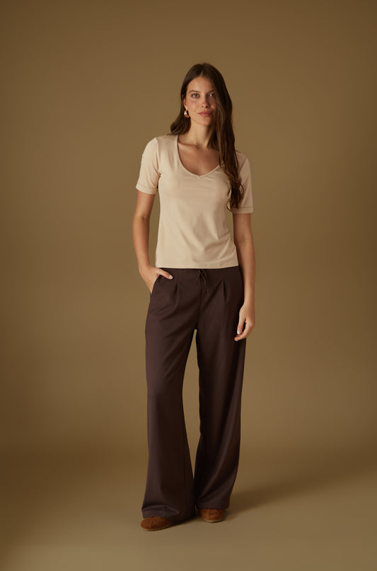 Pantalon Mist Marron