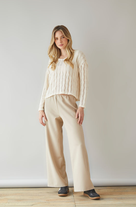 Pantalon Thea Beige