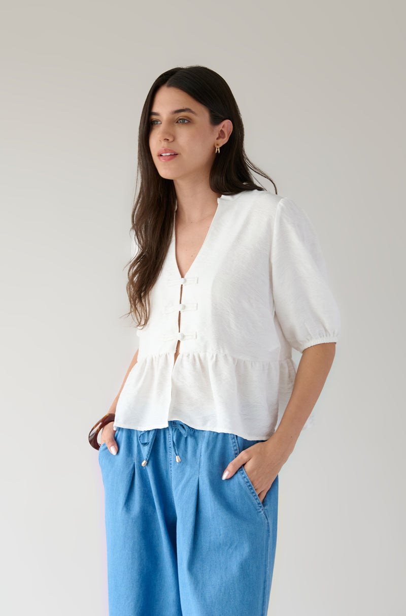 Blusa Petunia Off White