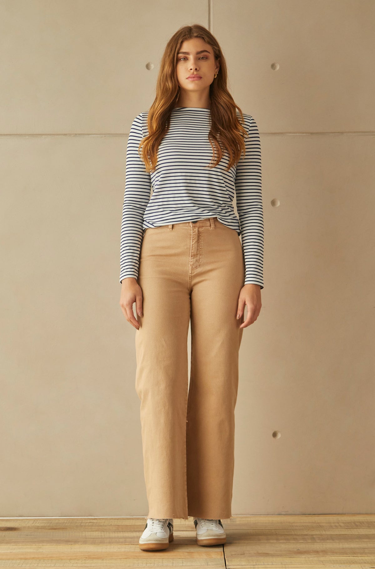 Pantalon Macadamia Castaño