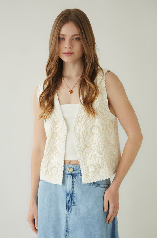 Chaleco Nadine Beige