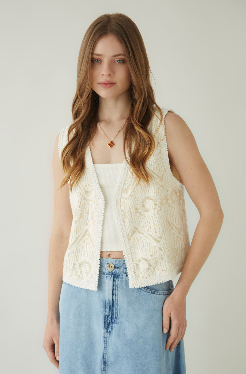 Chaleco Nadine Beige