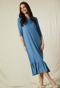 Vestido Oriana Acero