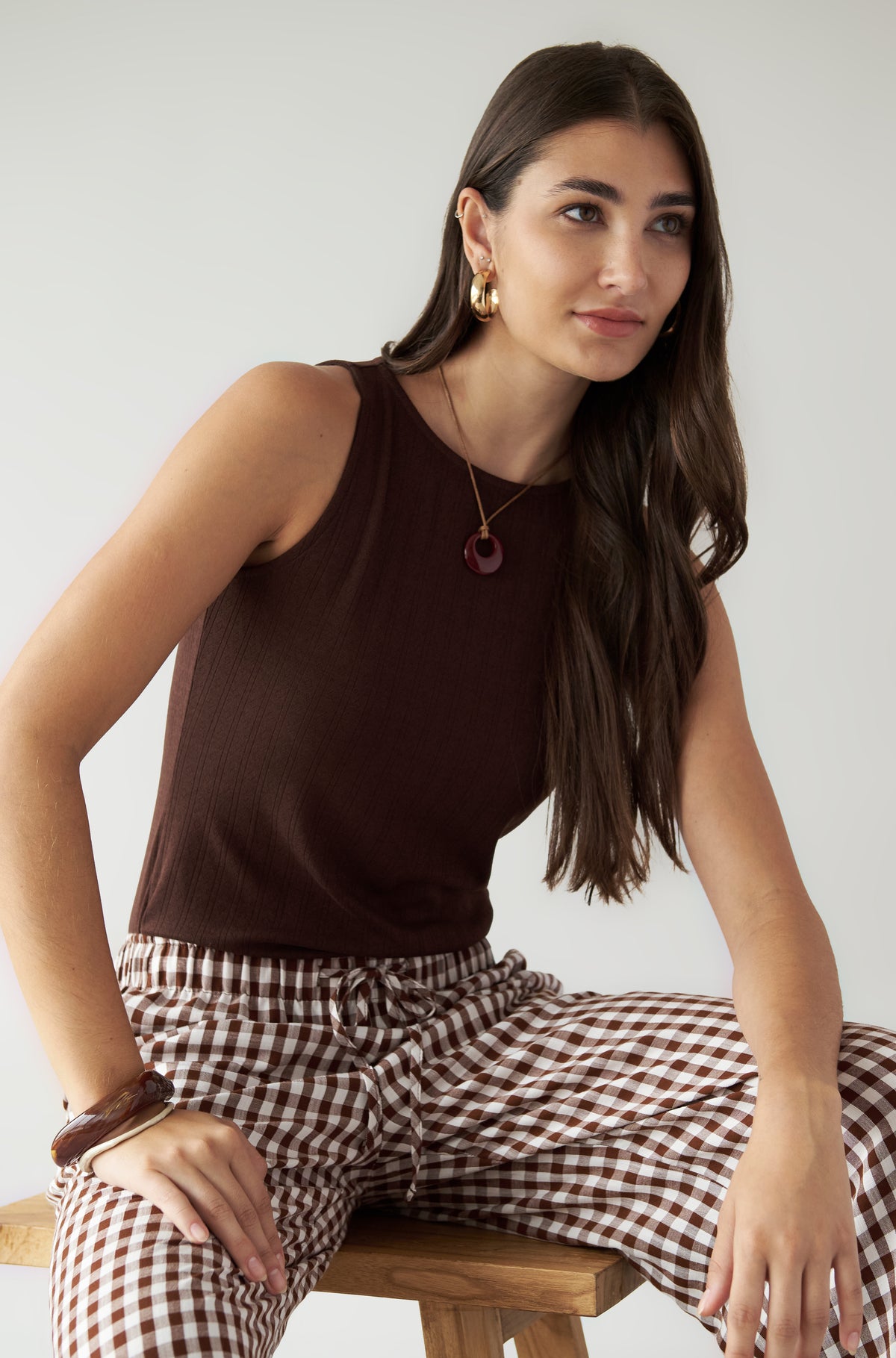Polo Yael Marron