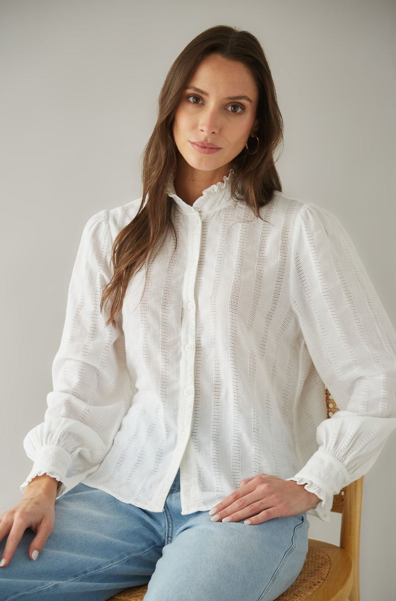 Blusa Adelaide Off White