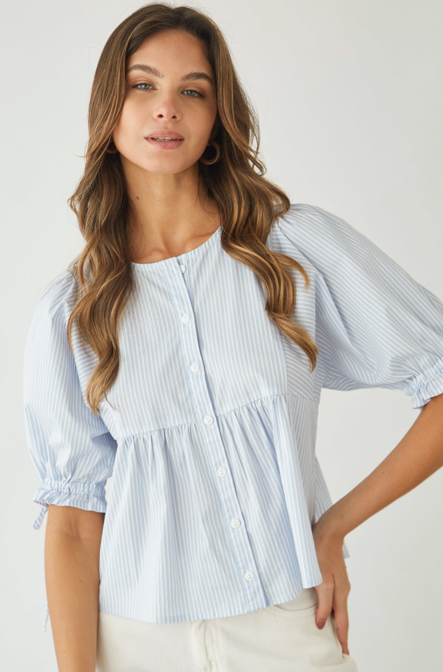 Blusa Sunset Celeste