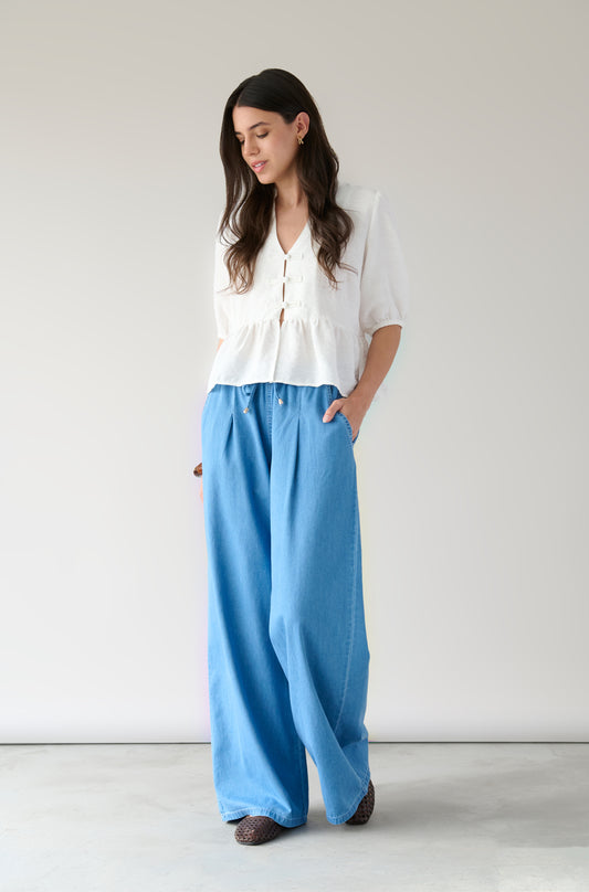 Pantalon Fabri Celeste