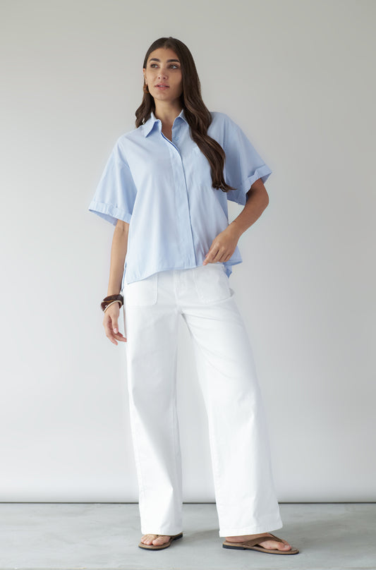 Pantalon Maura Off White