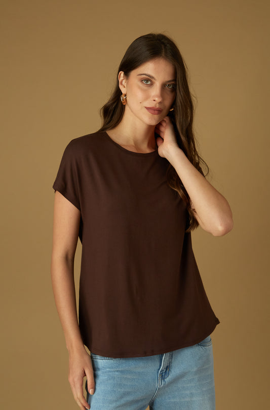 Polo Almudena Marron
