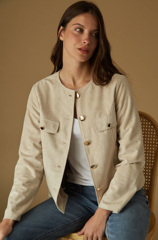 Casaca Layla Beige