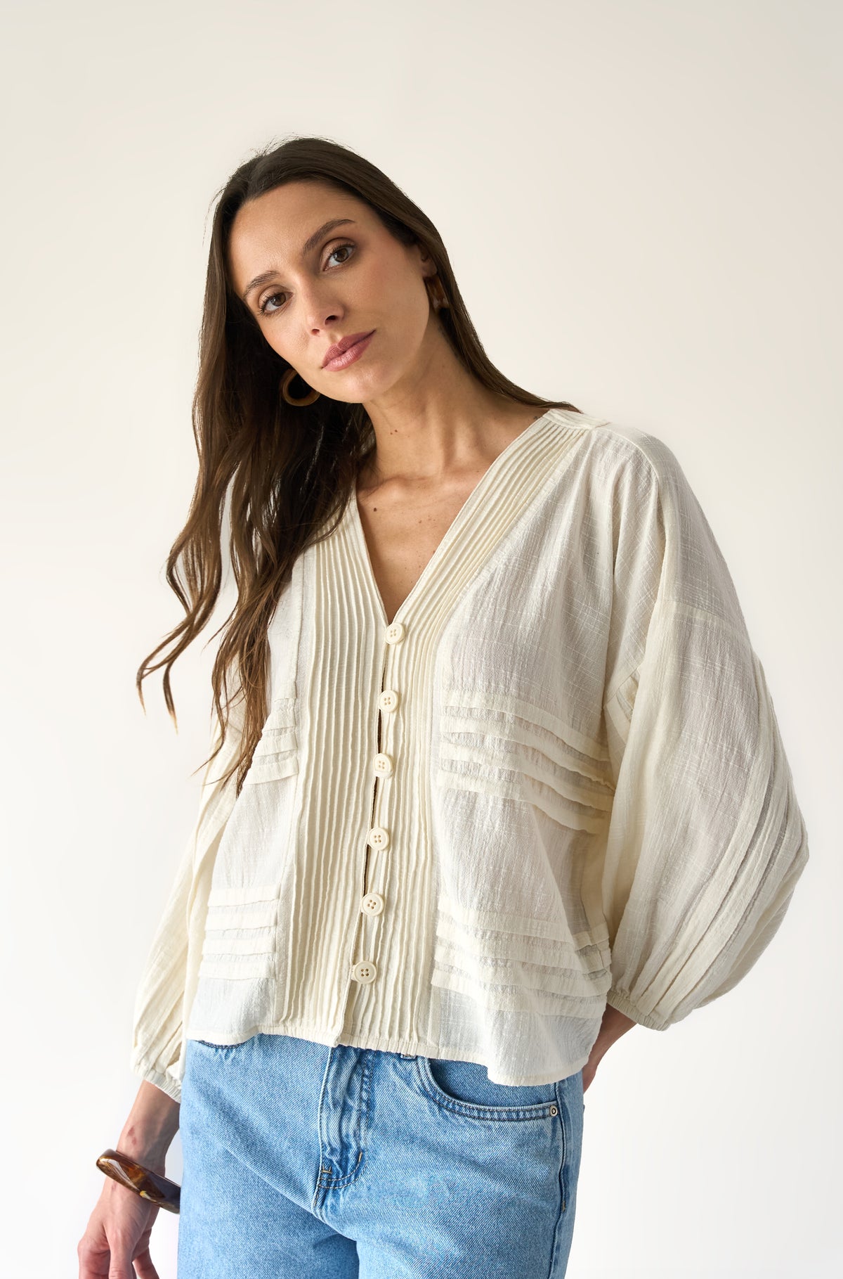 Blusa Mykonos Off White