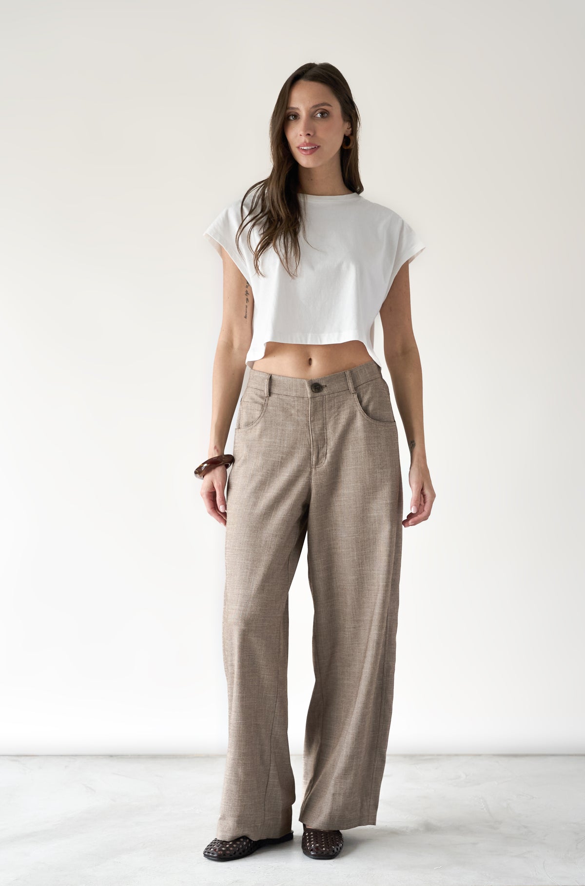 Pantalon Oak Marron