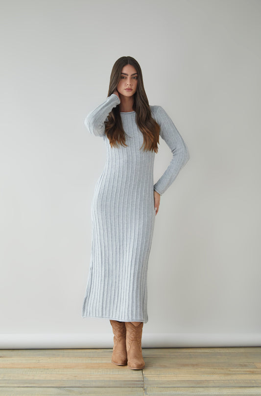 Vestido Piramar Gris
