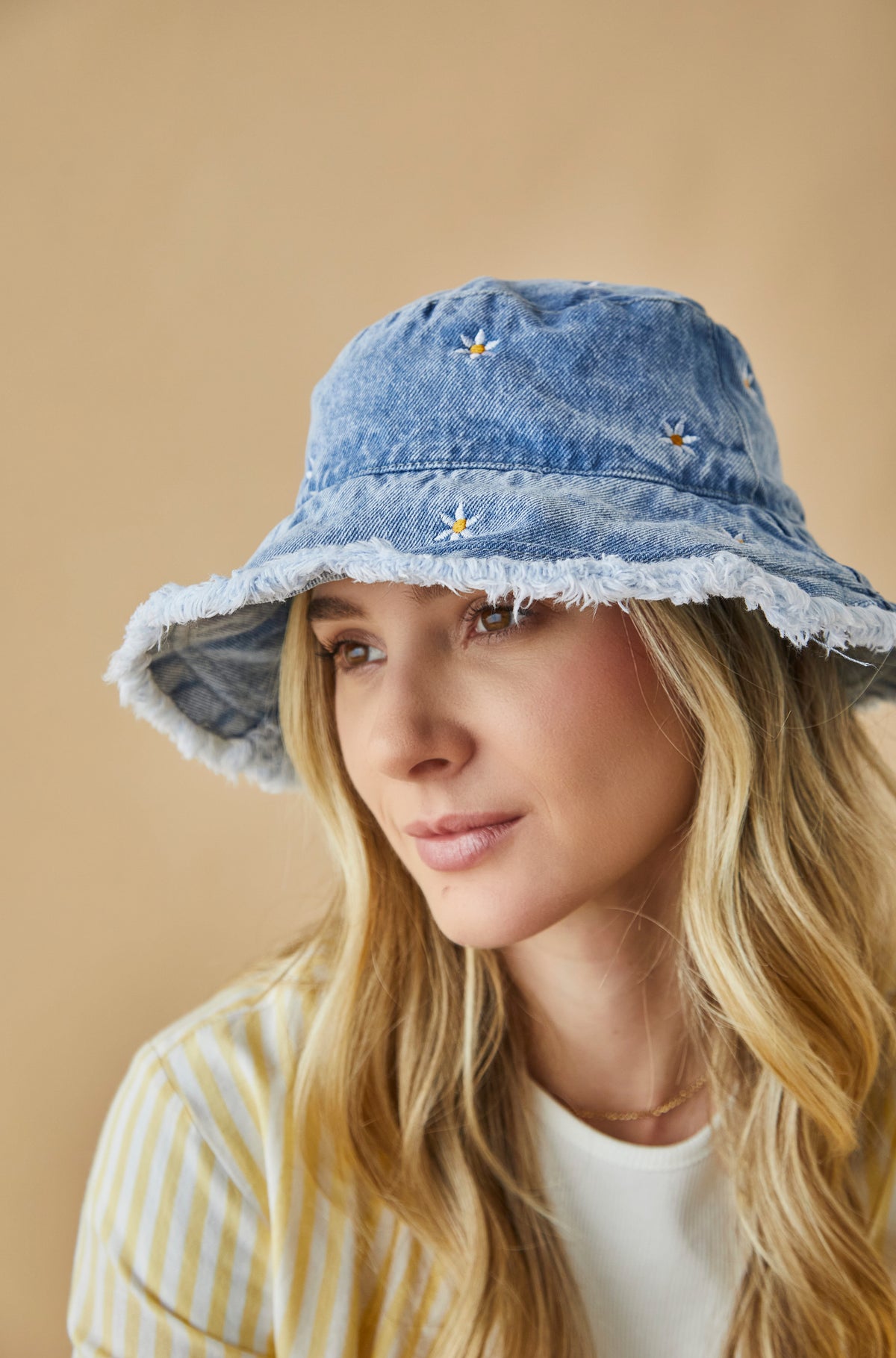 Gorro Margarita Celeste