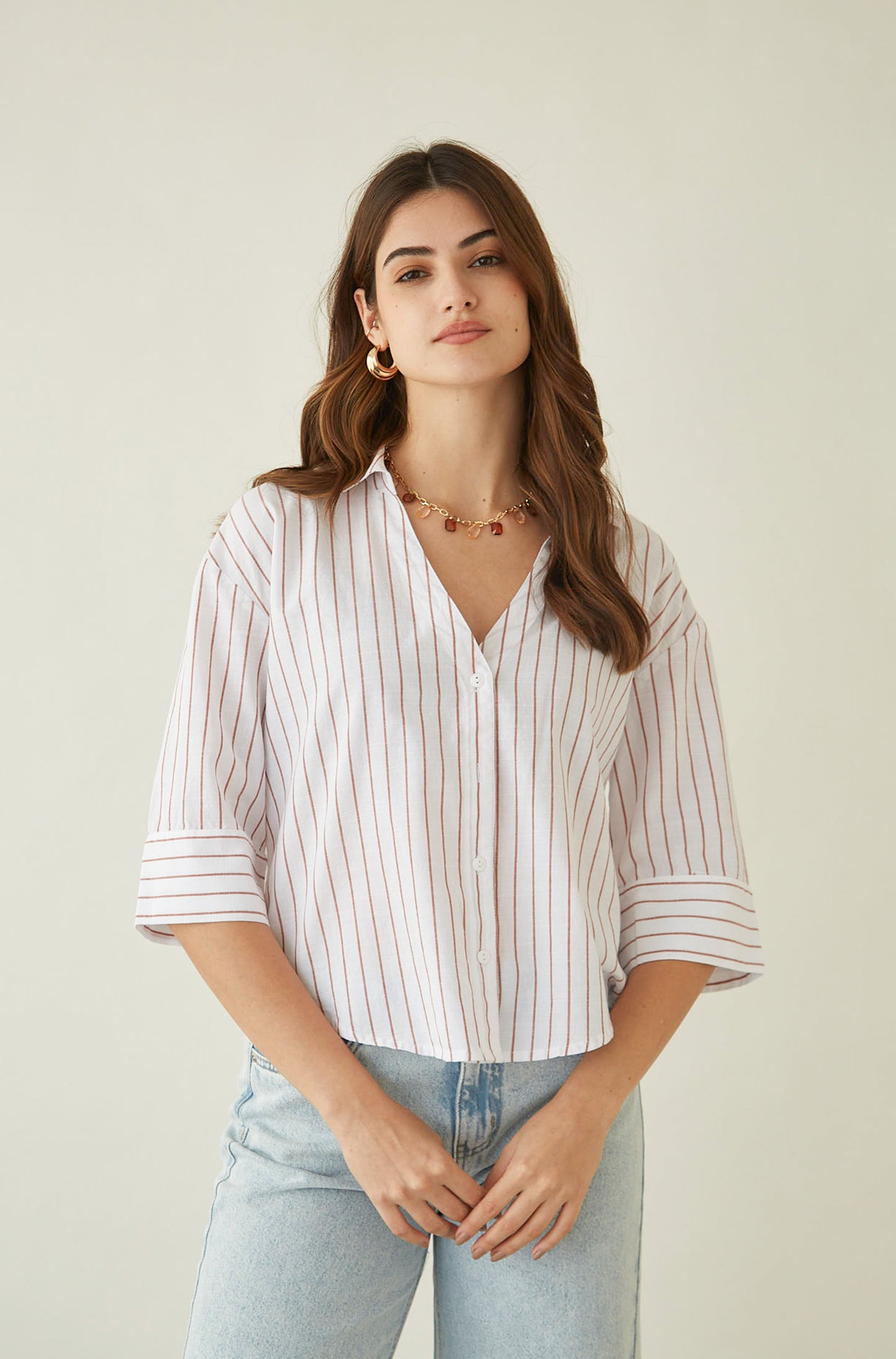 Blusa Buenos Aires Marron