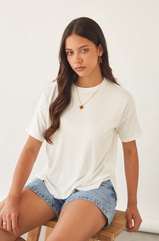 Polo Elisa Off White