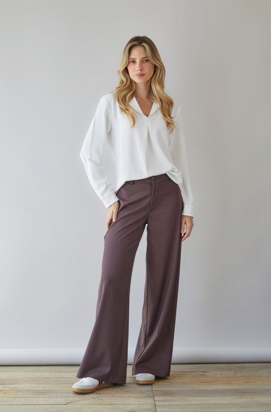 Pantalon Nogal Marron