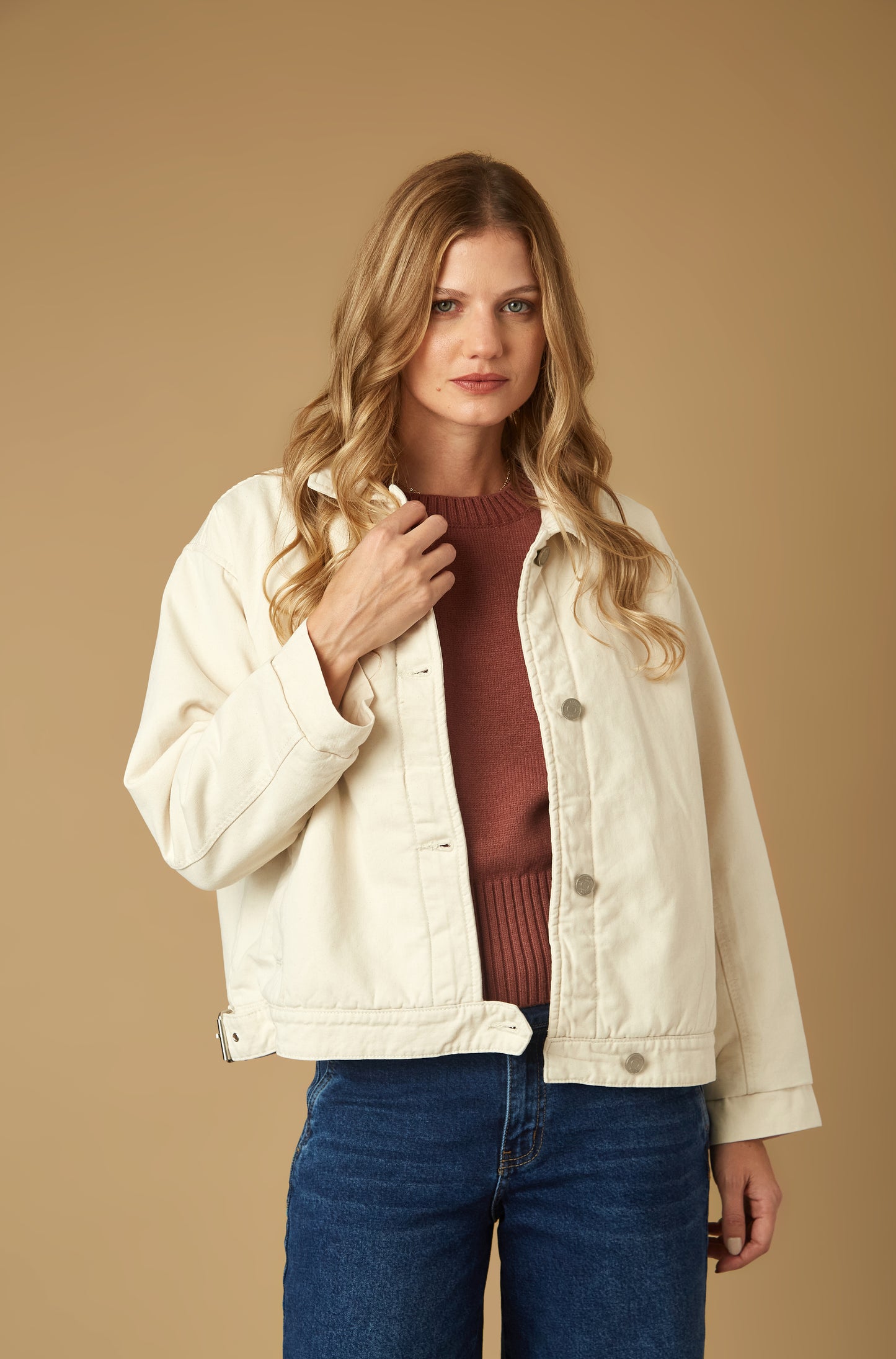 Casaca Clover Crema