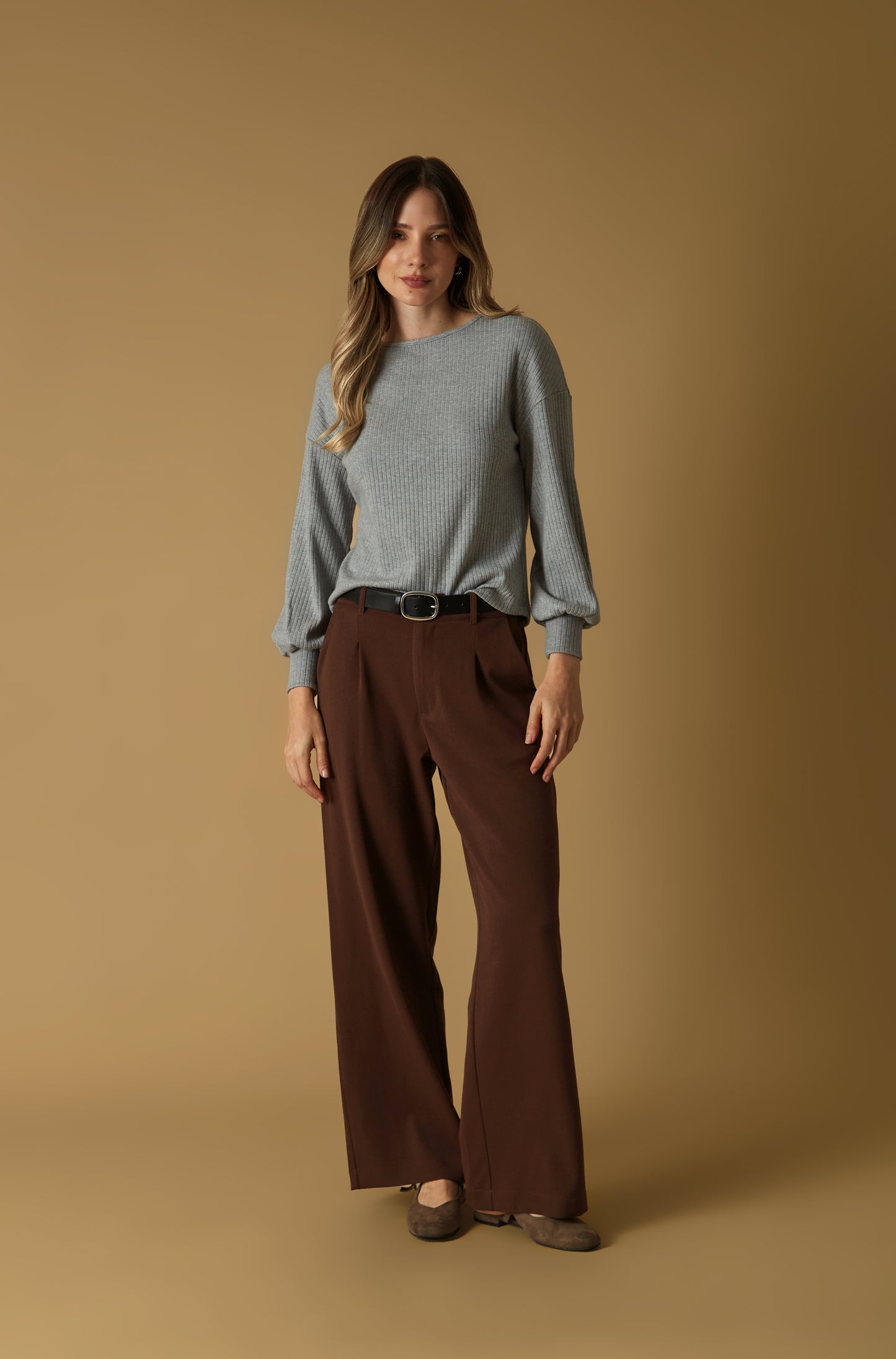 Pantalon Cali Marron
