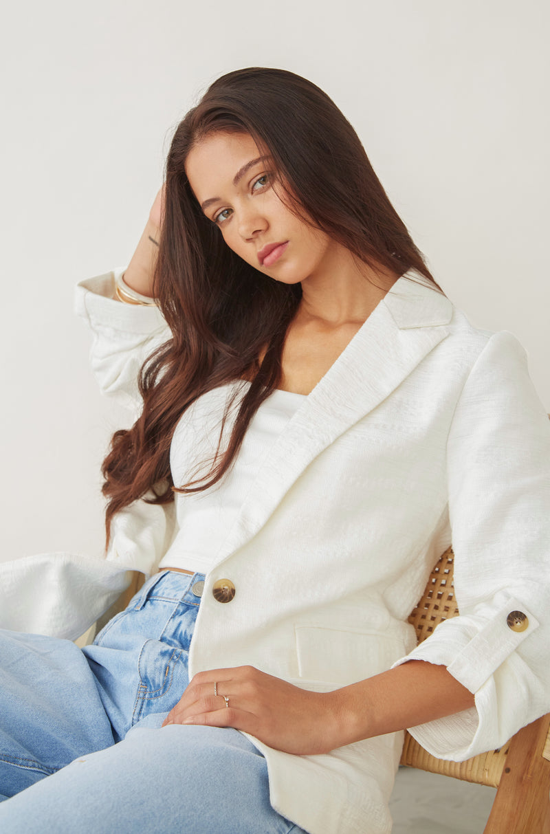 Blazer Tommy Off White