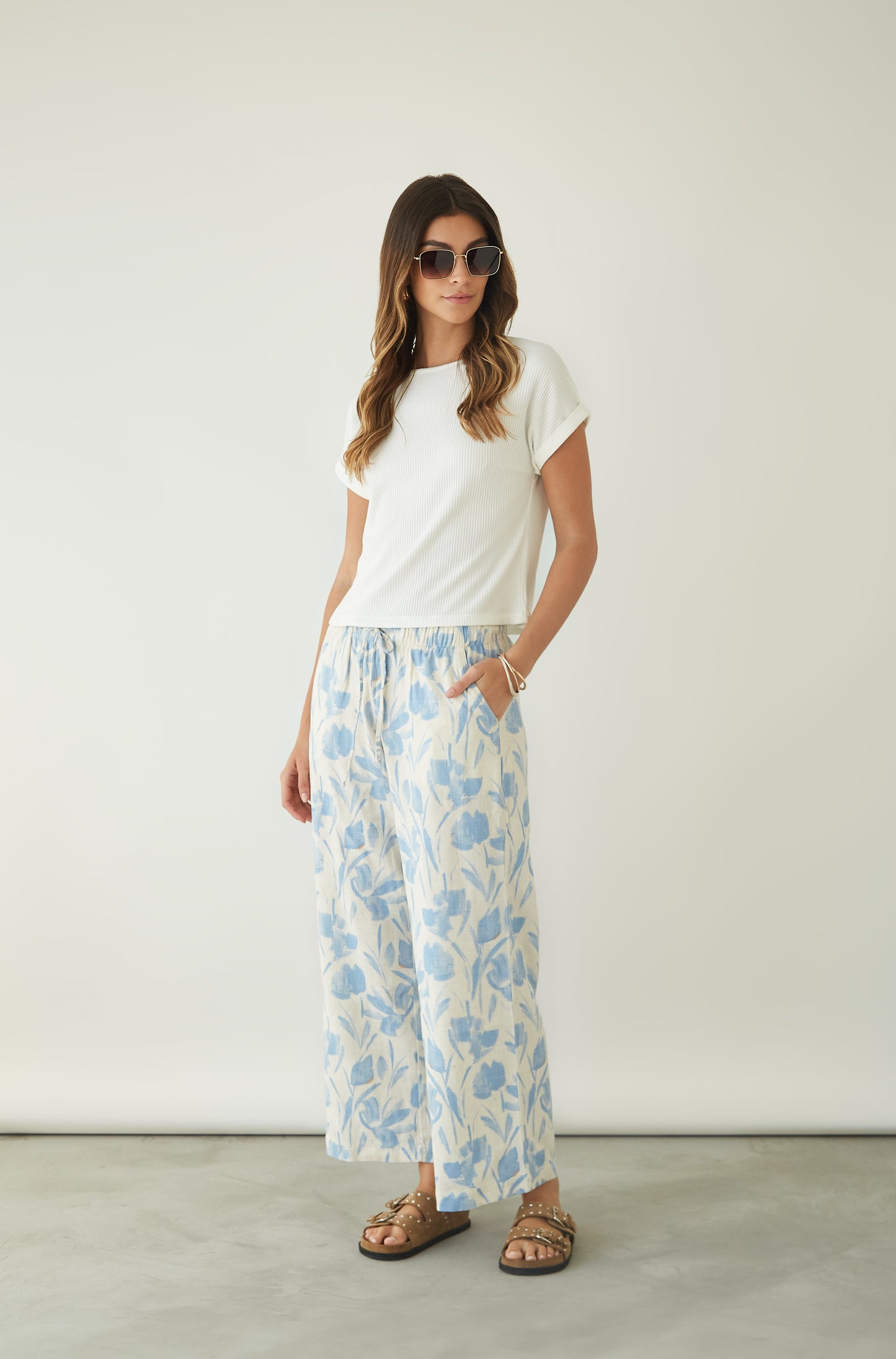 Pantalon Bruna Celeste