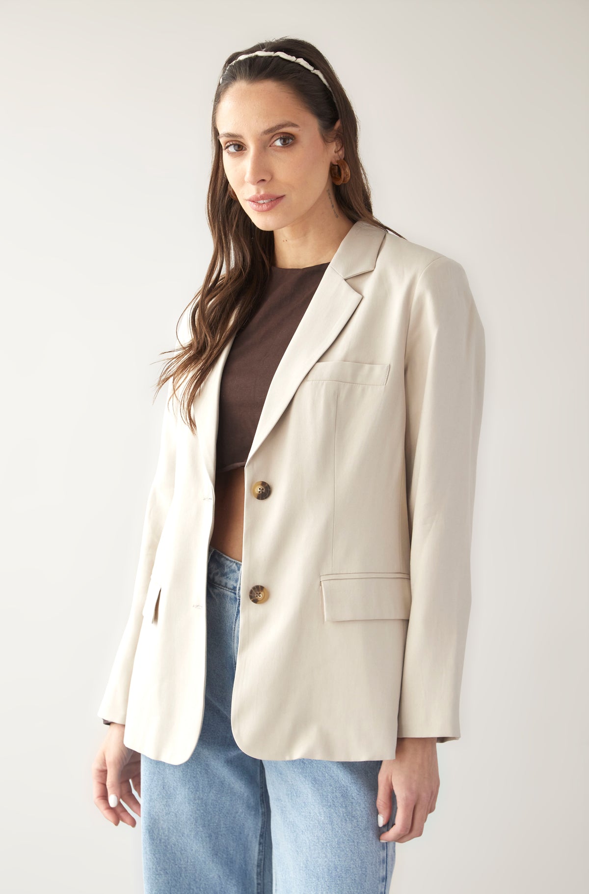 Blazer Gia Beige