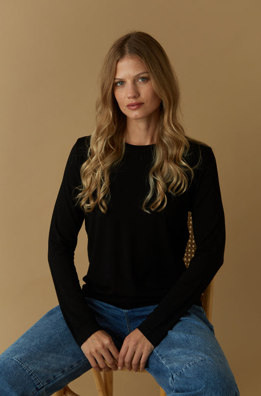 Polo Salma Negro