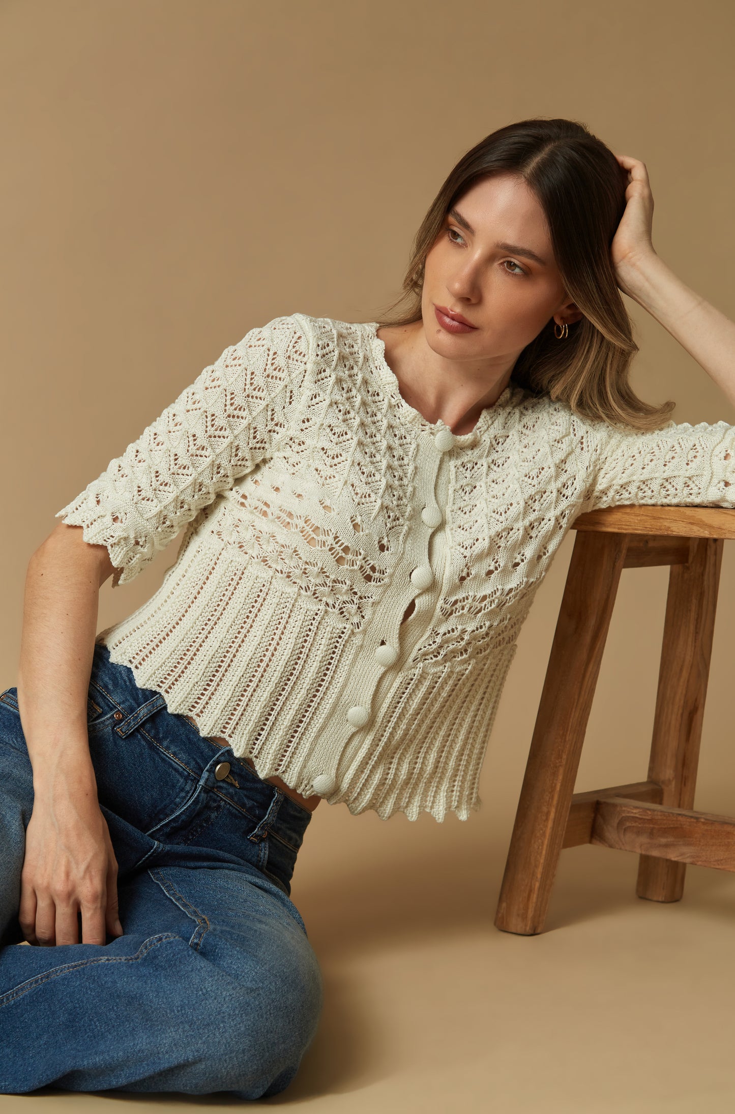 Chompa Edimburgo Off White