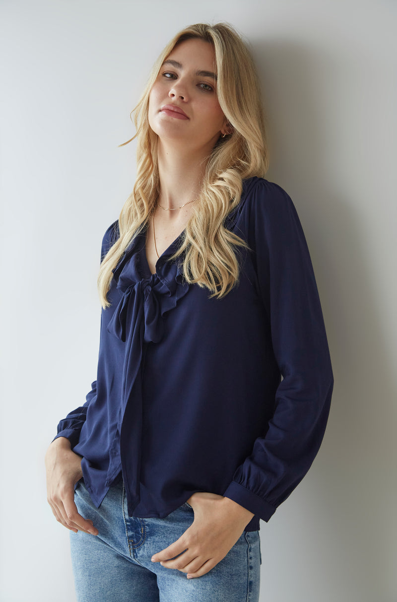 Blusa Beatriz Azul