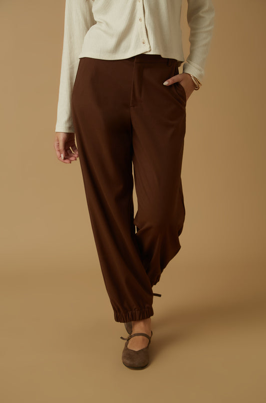 Pantalon Nabila Marron