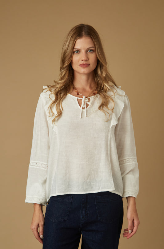 Blusa Castle Off White