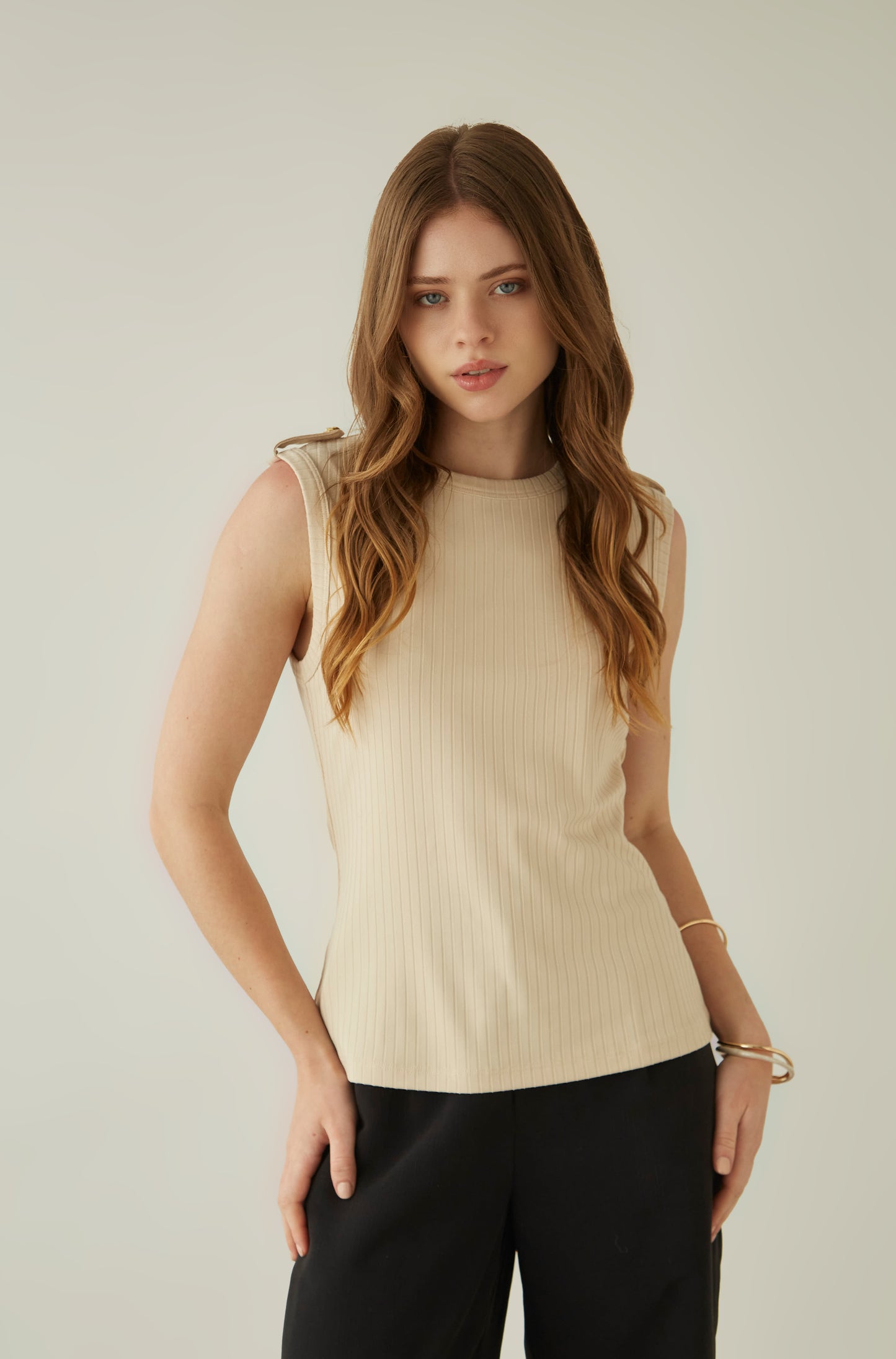 Polo Luna Beige