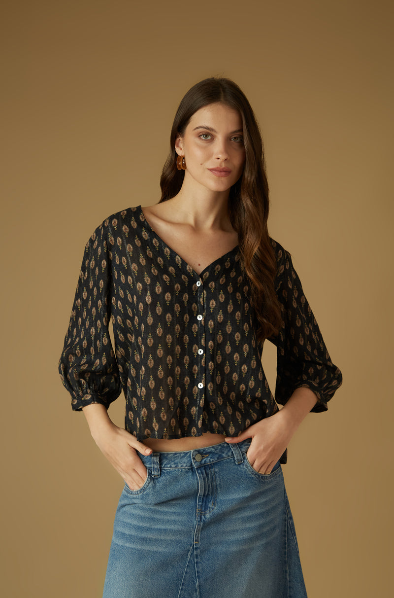 Blusa Close Negro