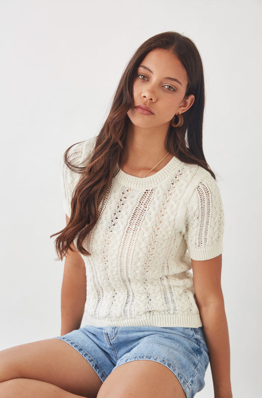 Chompa Calma Off White