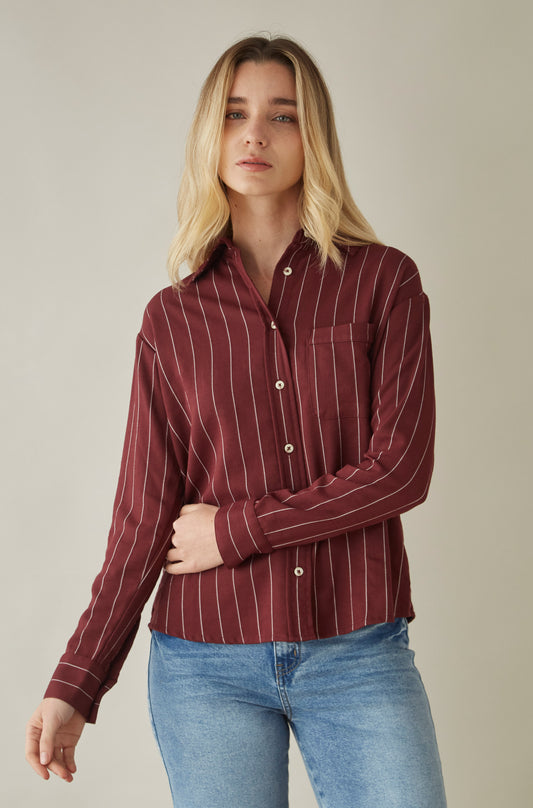 Blusa Lila Guinda