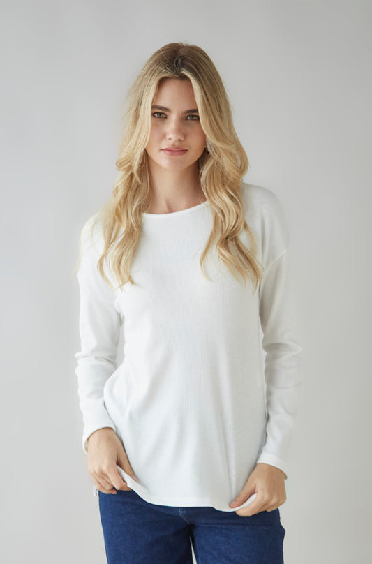 Polo Alejandra Off White