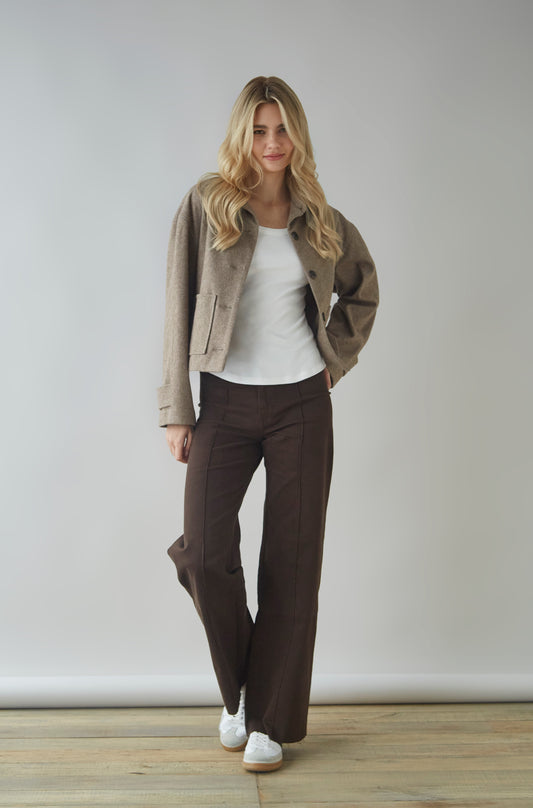 Pantalon Genoveva Marron