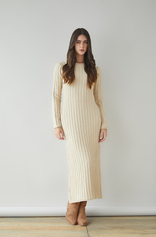 Vestido Piramar Beige