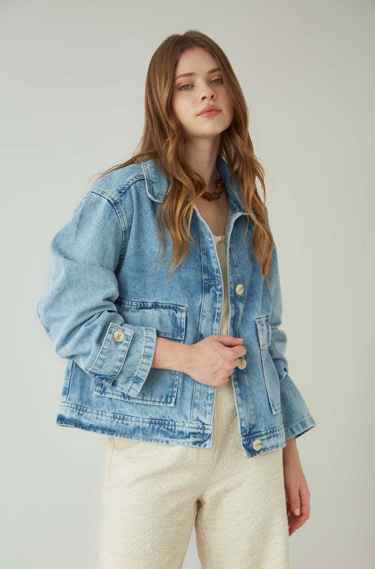 Casaca Coastal Celeste